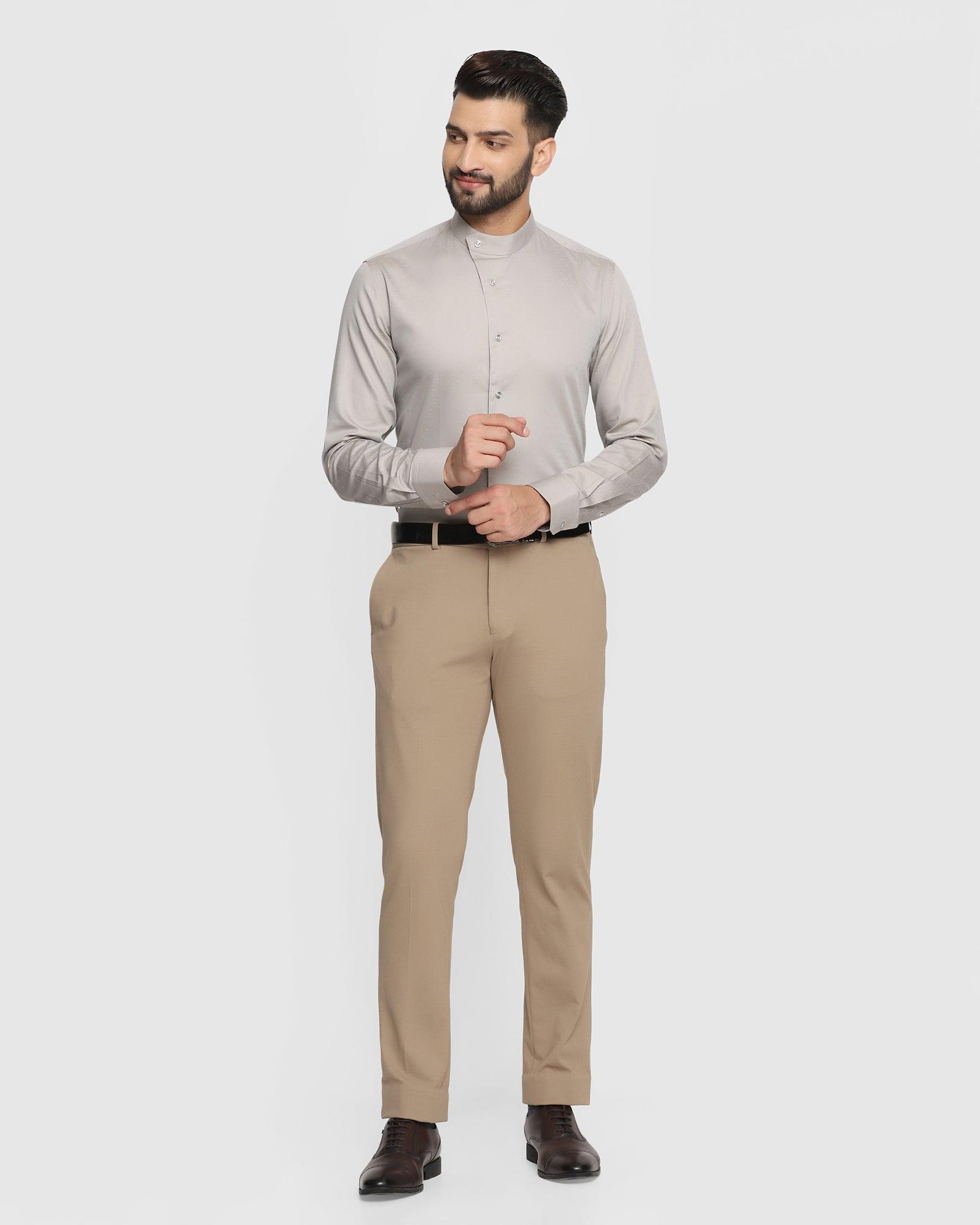 Buy Arrow Tapered Fit Autoflex Formal Trousers - NNNOW.com